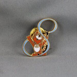 1988 Summer Games Pin - Hodori with the number 8 - Inlaid Pin